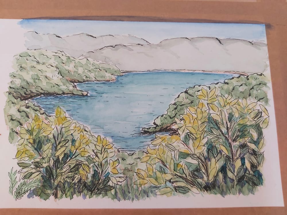 Lake in New Zealand - image 1 - student project