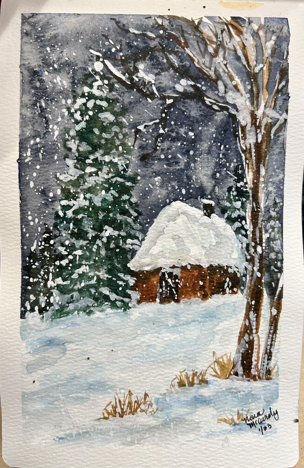 Winter Paintings - image 1 - student project