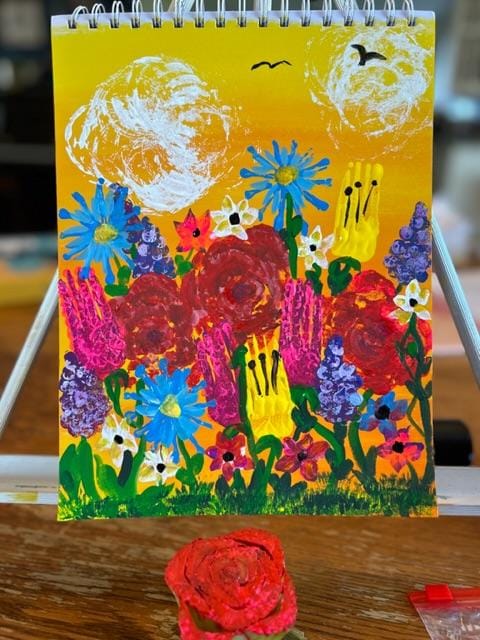 Sunset Flower Garden - image 3 - student project