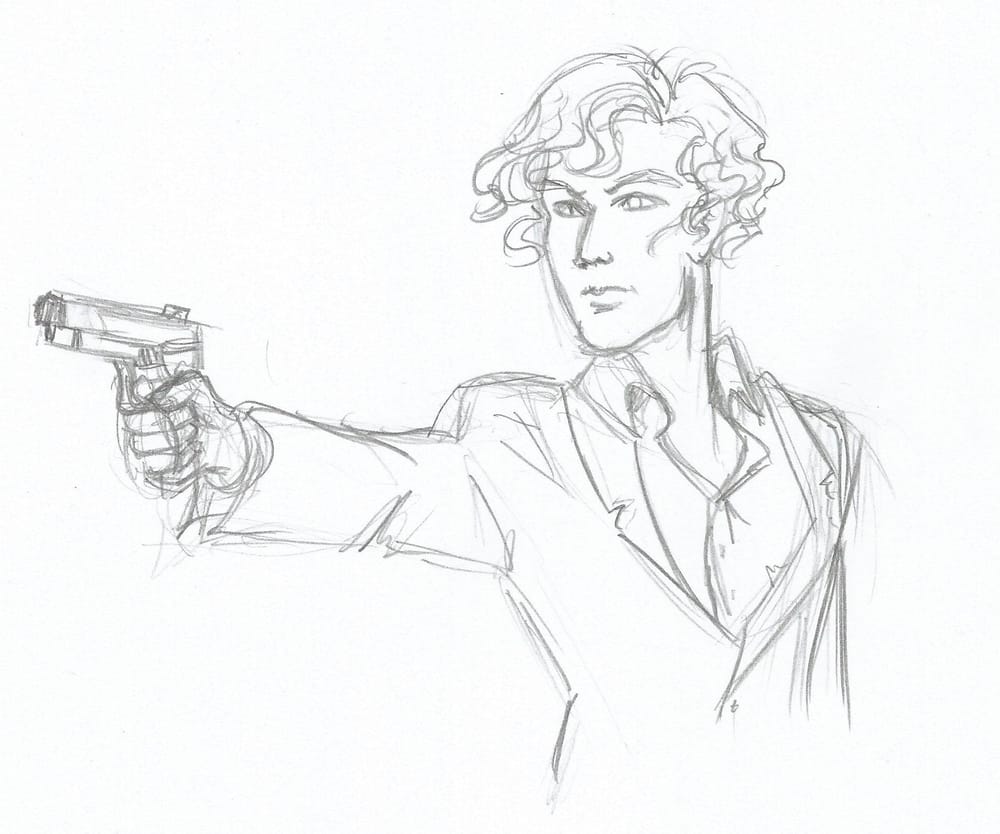 Sherlock sketch - image 1 - student project
