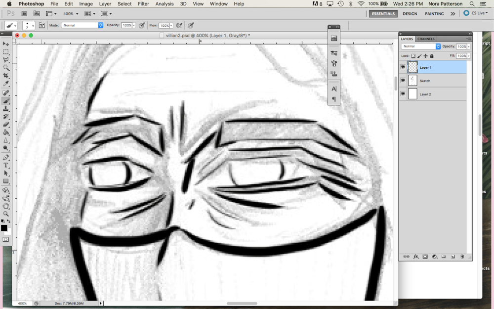 Seven Super Villains - image 3 - student project