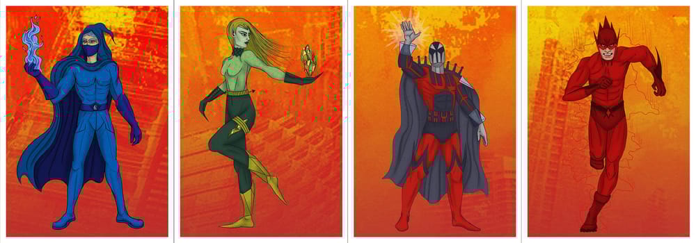 Seven Super Villains - image 5 - student project