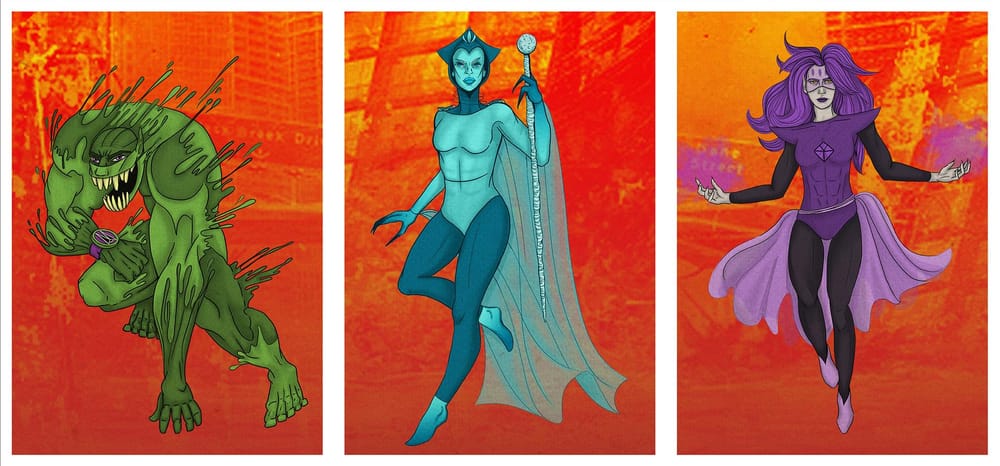 Seven Super Villains - image 6 - student project