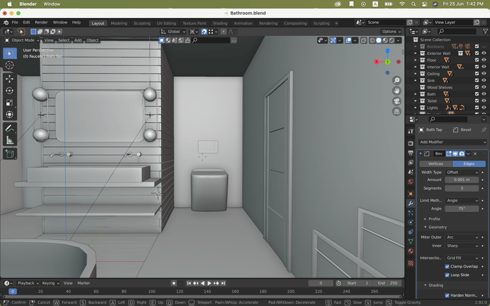 My First Interior Model, Ever! - image 2 - student project
