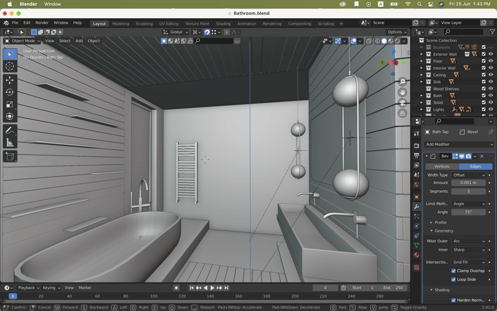 My First Interior Model, Ever! - image 1 - student project