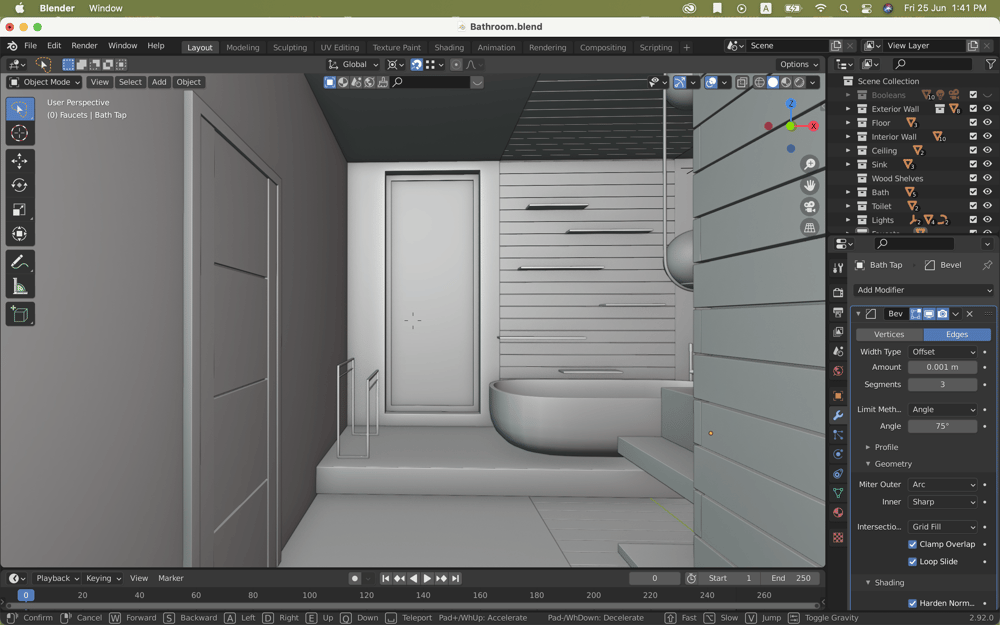 My First Interior Model, Ever! - image 4 - student project