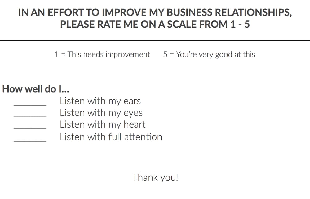 Co-Worker Questionnaire - image 1 - student project