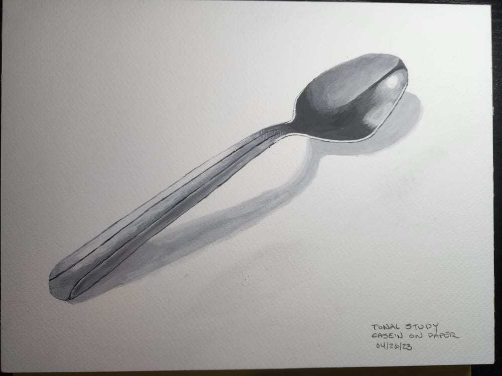 Tonal Study in Casein - image 1 - student project