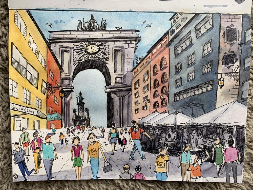 loving this technique! - image 1 - student project