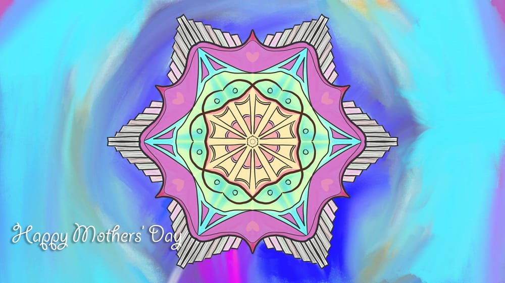 Play with symmetry flowers - image 1 - student project