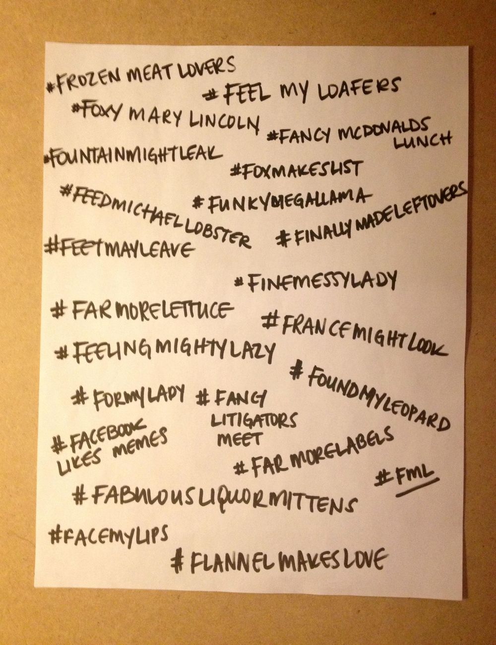 #FML (Not What you think!) - image 3 - student project