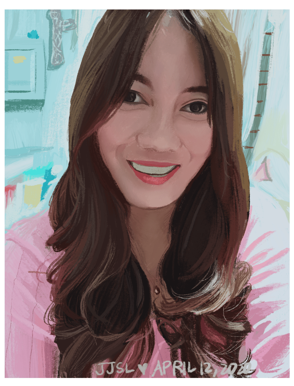 Colorpicking portrait - image 3 - student project