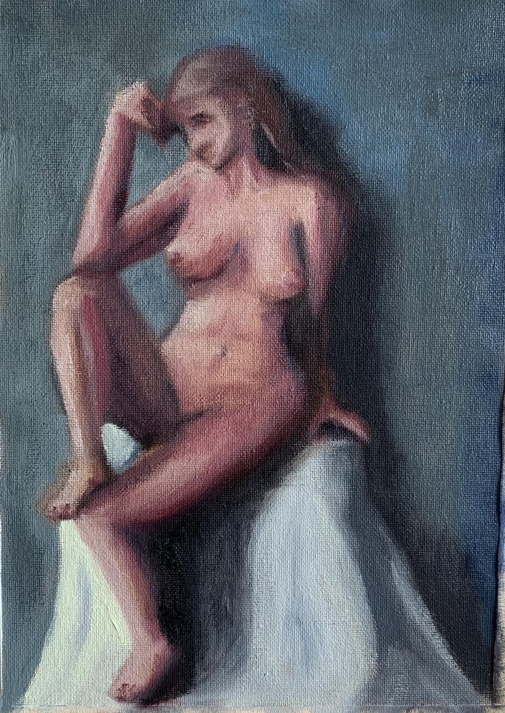 Seated Figure - image 3 - student project