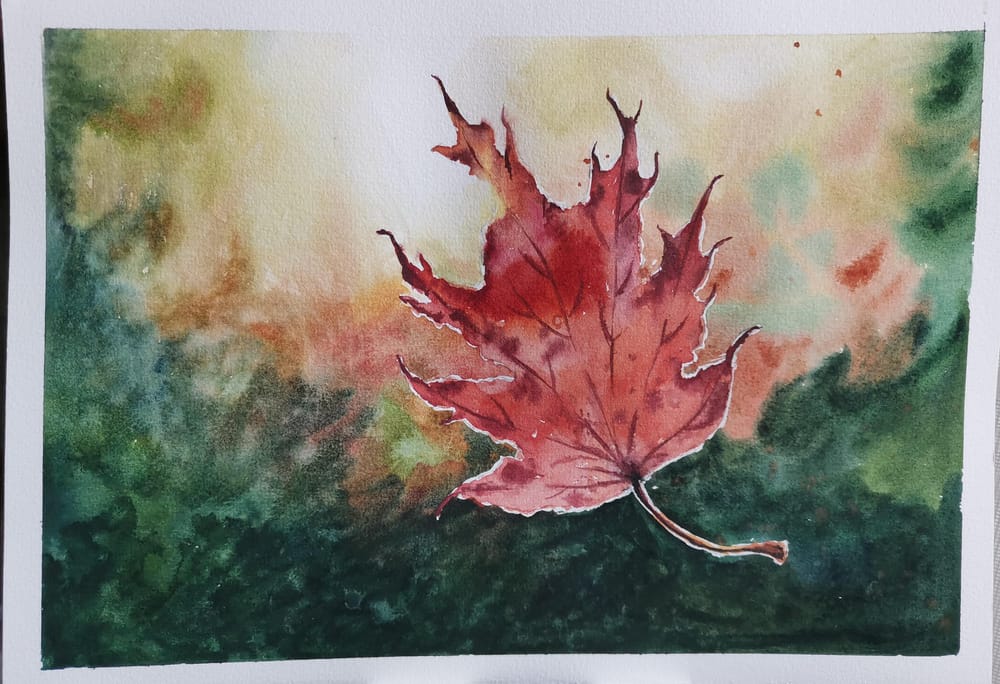 Expressive Autumn Leaves - image 2 - student project