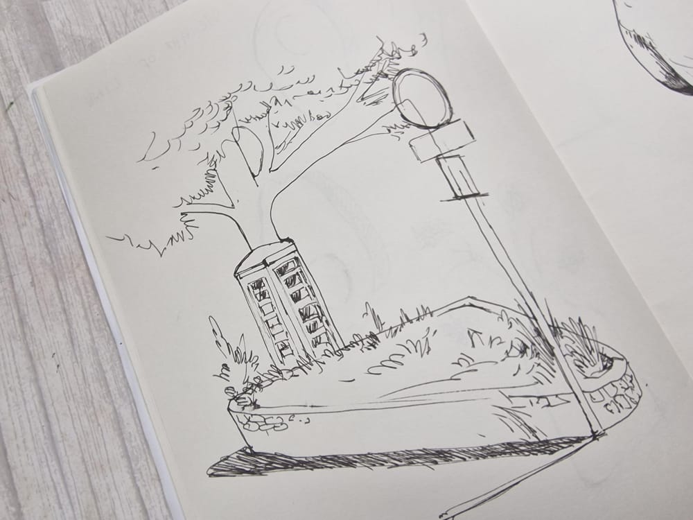 Sketches From A Daily Routine Of Sketching Daily - image 5 - student project