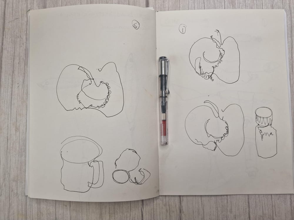 Sketches From A Daily Routine Of Sketching Daily - image 3 - student project