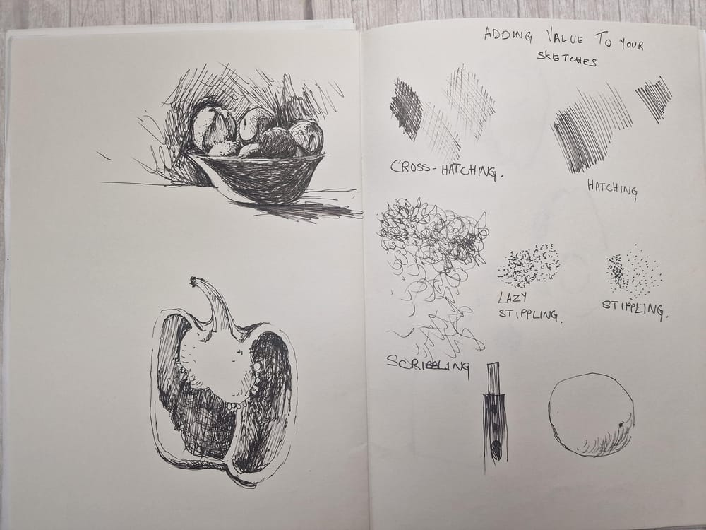 Sketches From A Daily Routine Of Sketching Daily - image 8 - student project