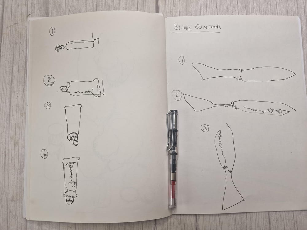Sketches From A Daily Routine Of Sketching Daily - image 2 - student project