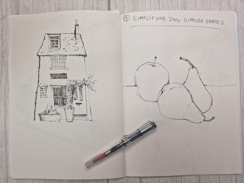 Sketches From A Daily Routine Of Sketching Daily - image 4 - student project