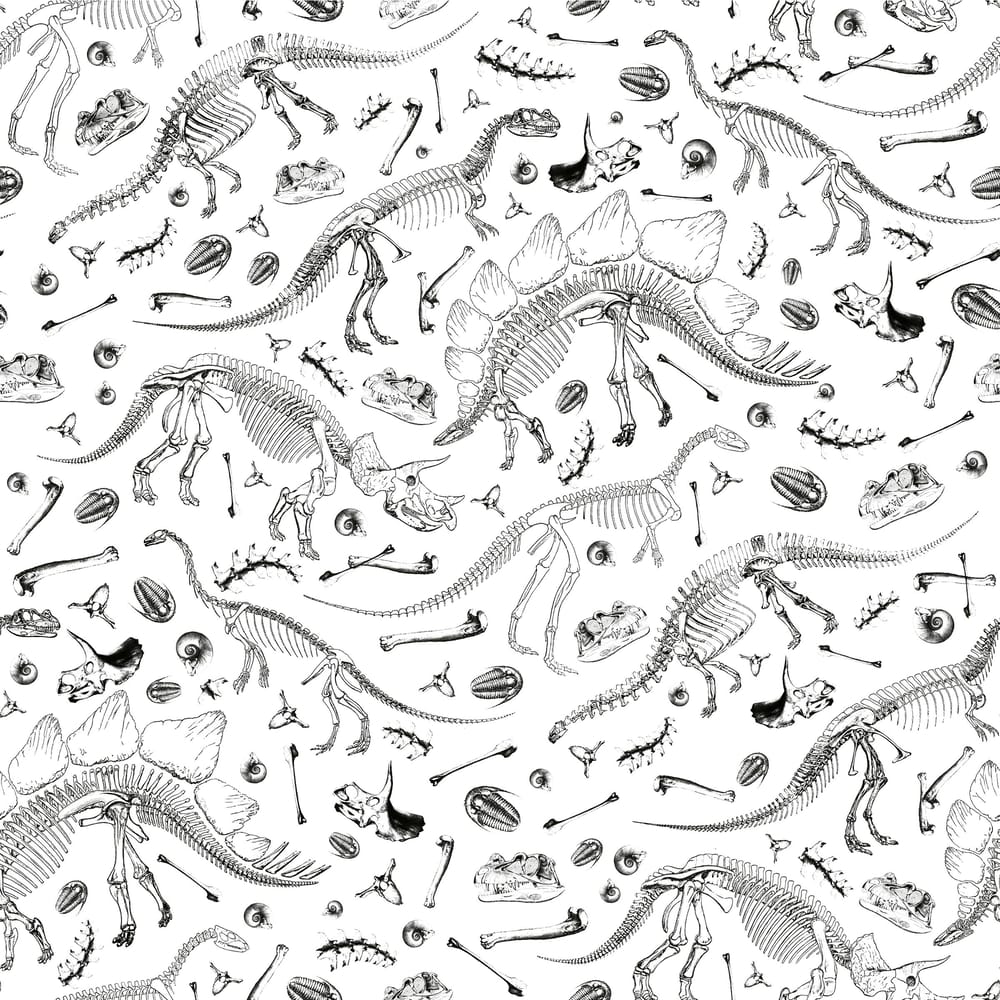 Prehistorical Dino Pattern - image 1 - student project