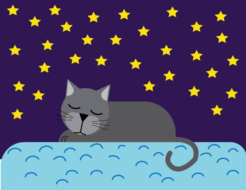 Sleeping Cat - image 1 - student project