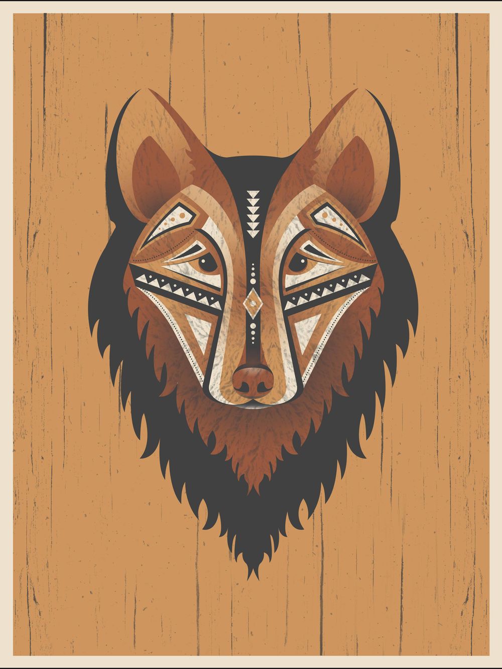 Geometric Wolf - image 9 - student project