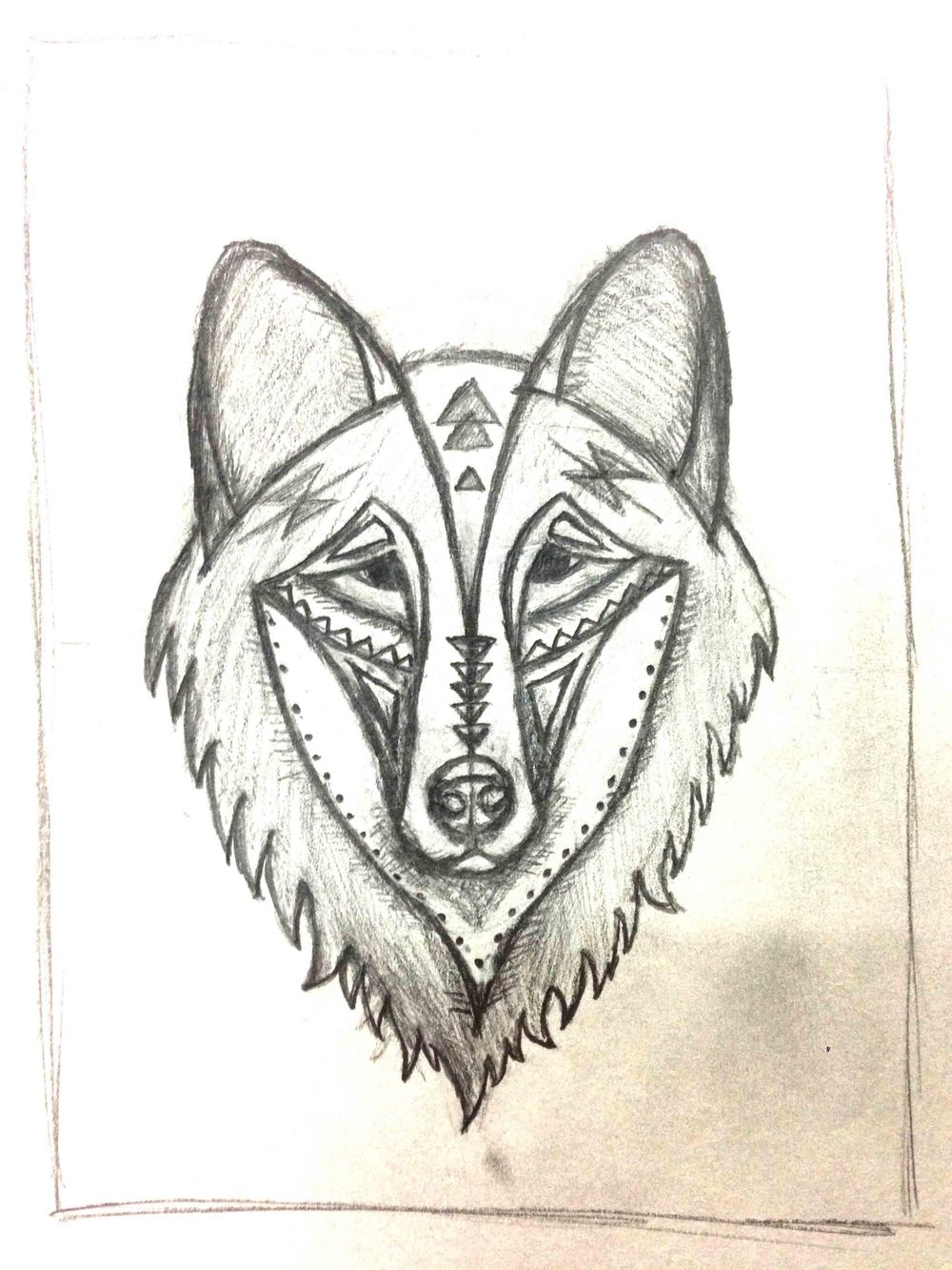 Geometric Wolf - image 3 - student project