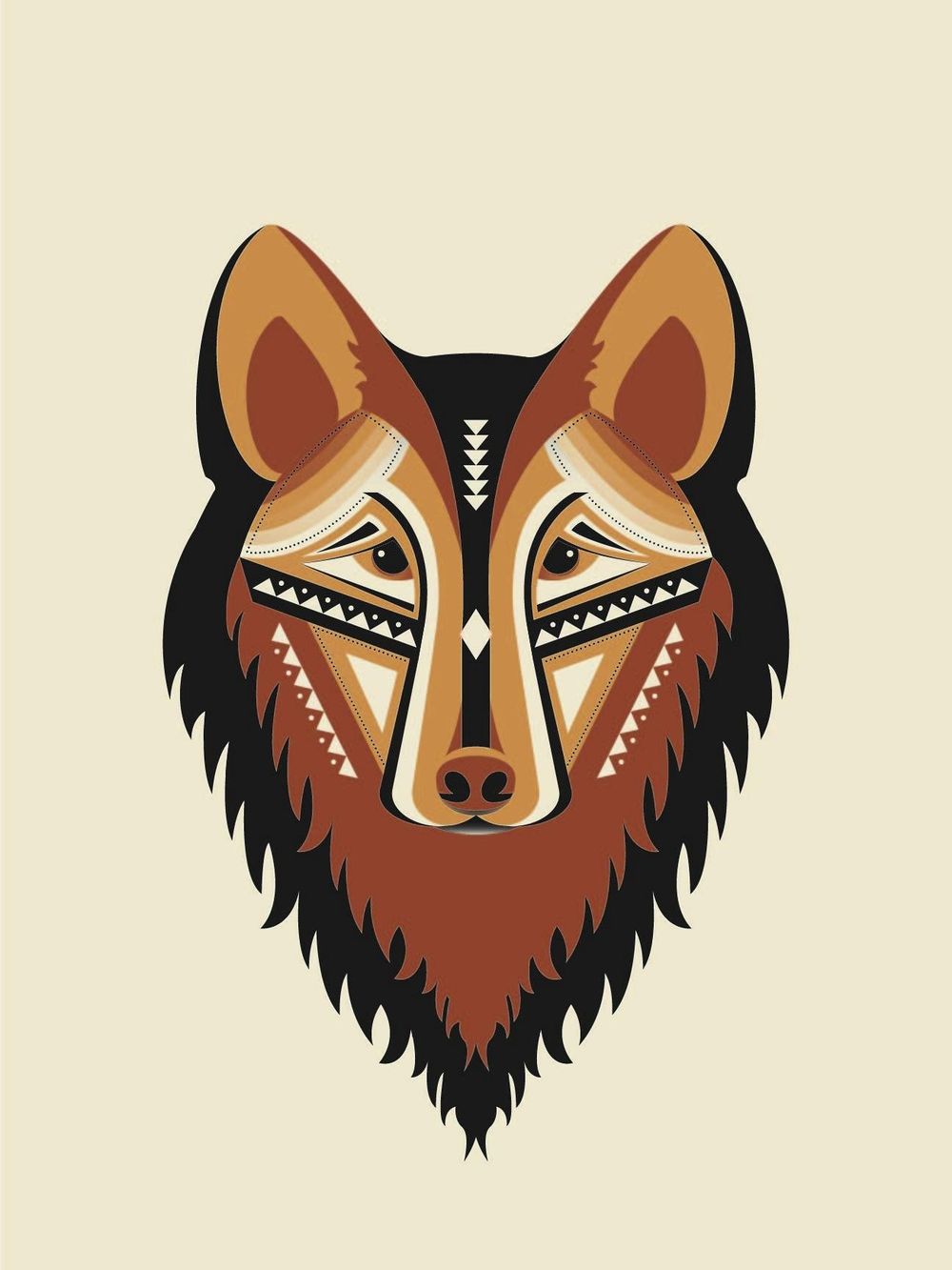 Geometric Wolf - image 7 - student project