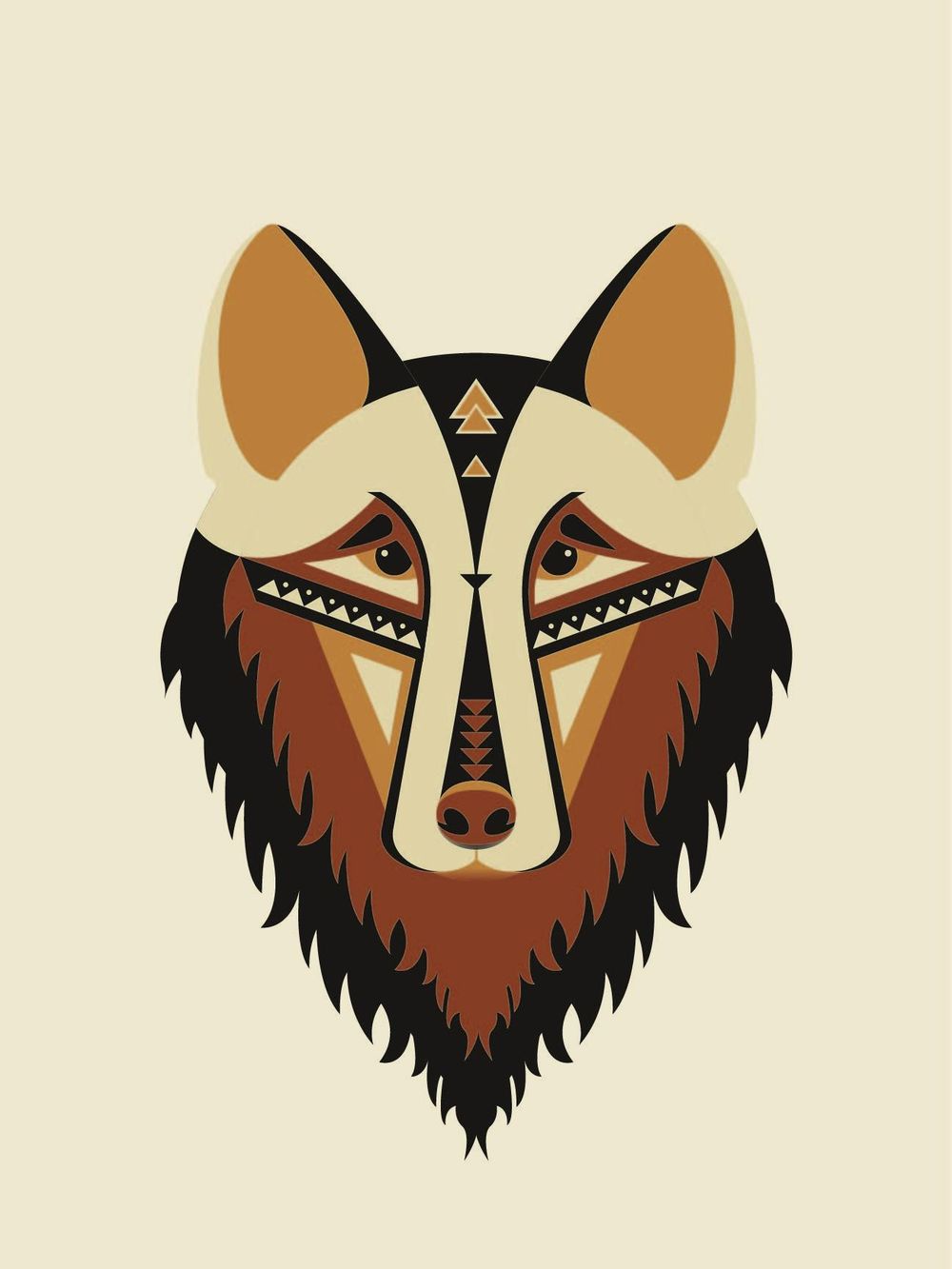 Geometric Wolf - image 5 - student project