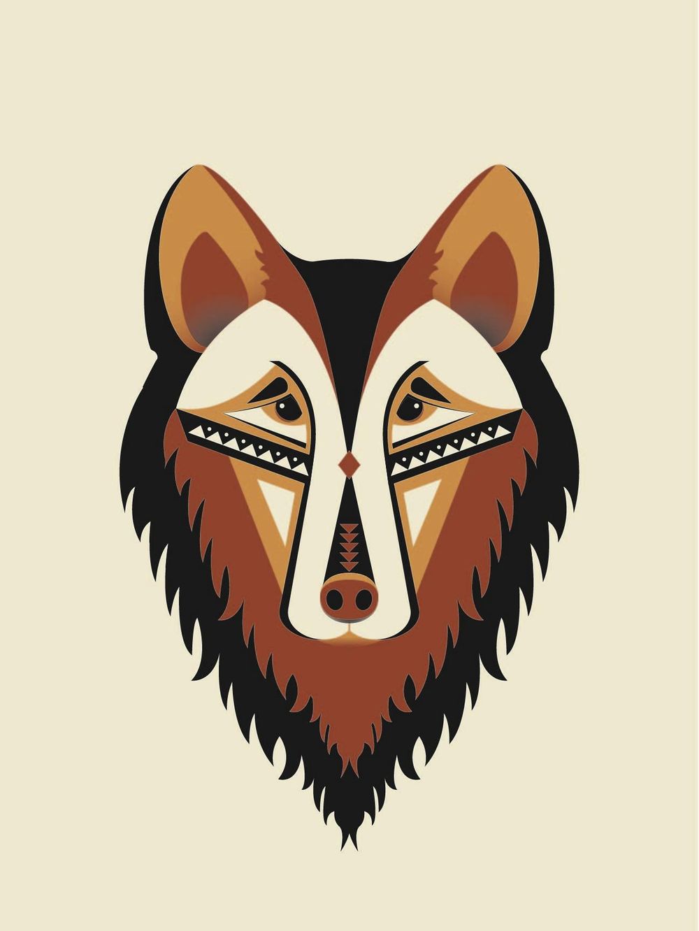 Geometric Wolf - image 6 - student project