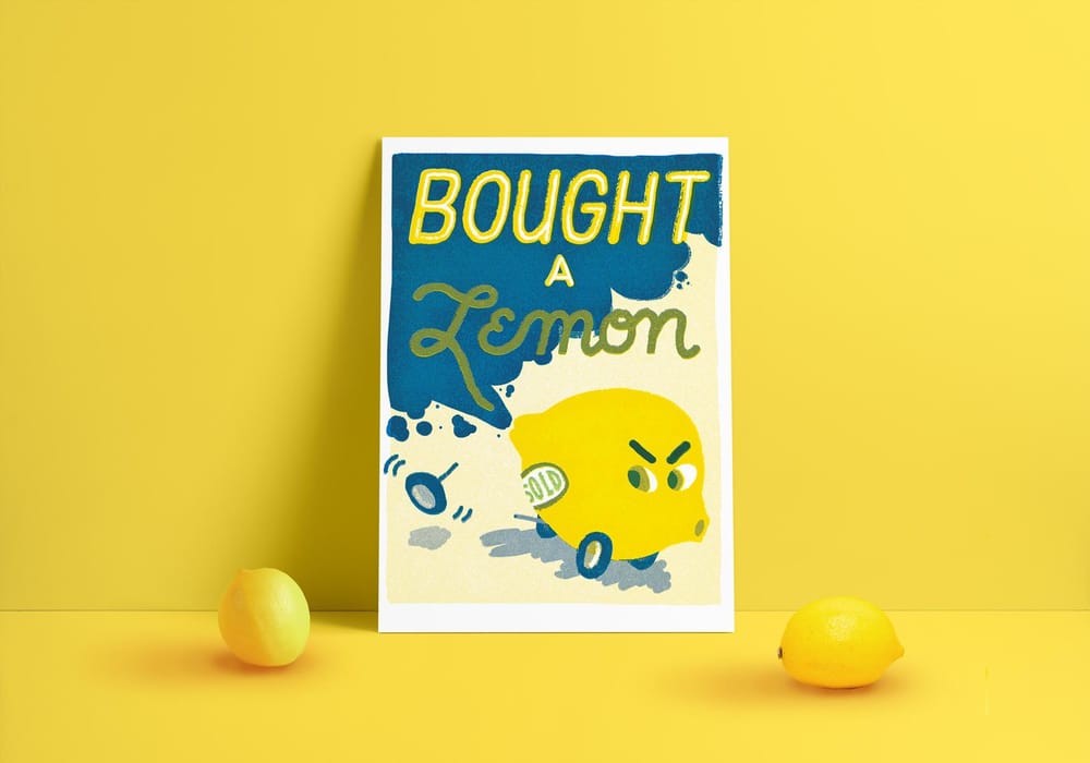 "Bought A Lemon" Skillshare Student Project