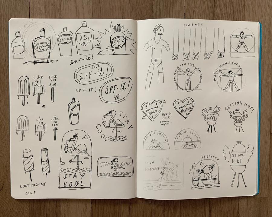 Summer Stickers - image 1 - student project