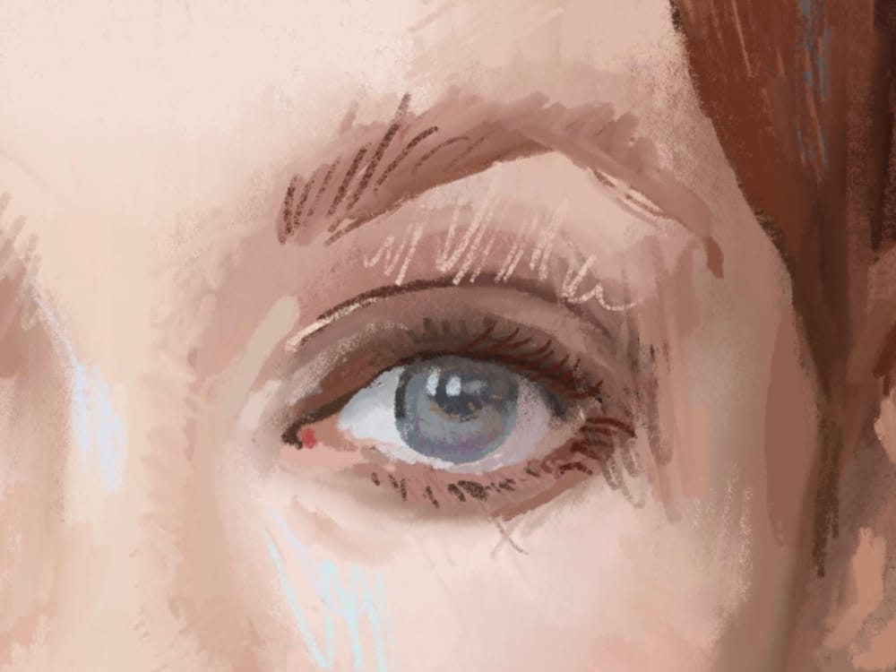 Portrait of a Woman with Red Hair - image 2 - student project