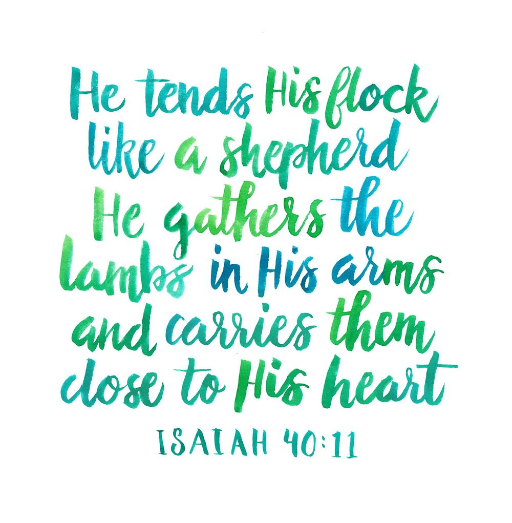 Bible Verse Sympathy Card - image 2 - student project
