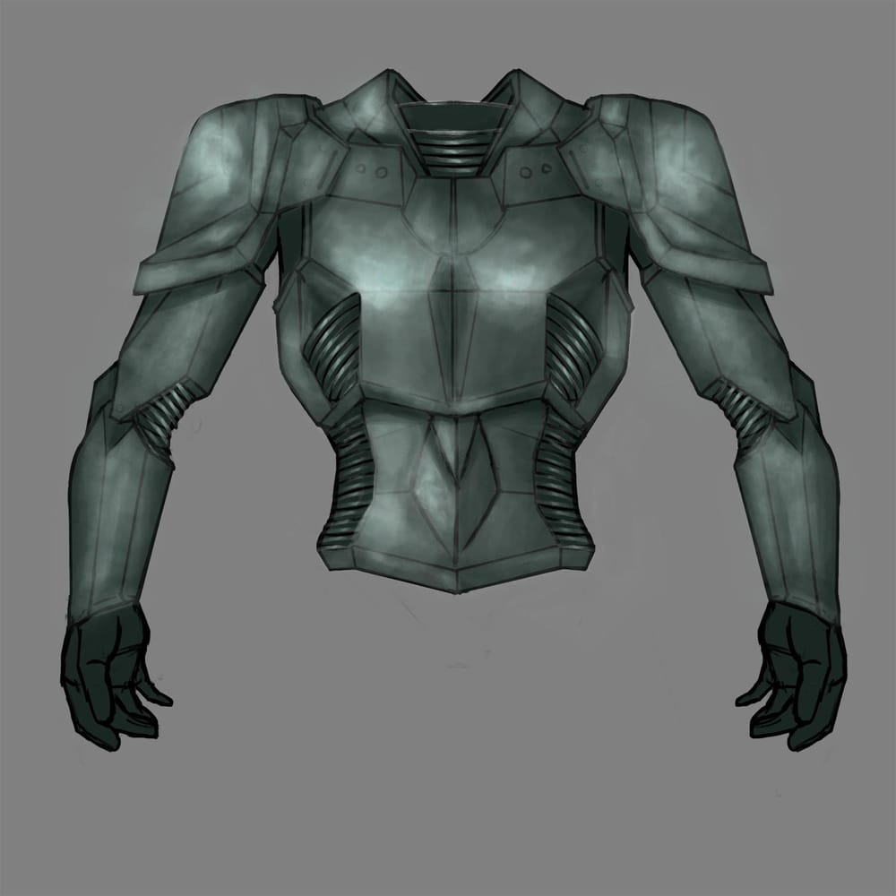 Battle armour - image 5 - student project