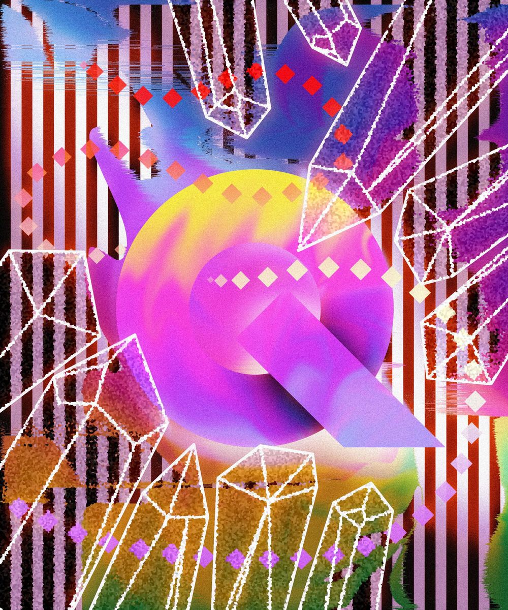 Quartz Retro Poster - image 1 - student project