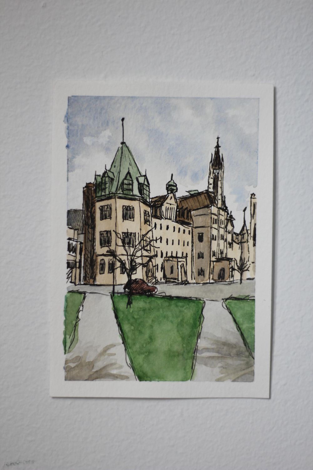 Various urban sketches - image 6 - student project