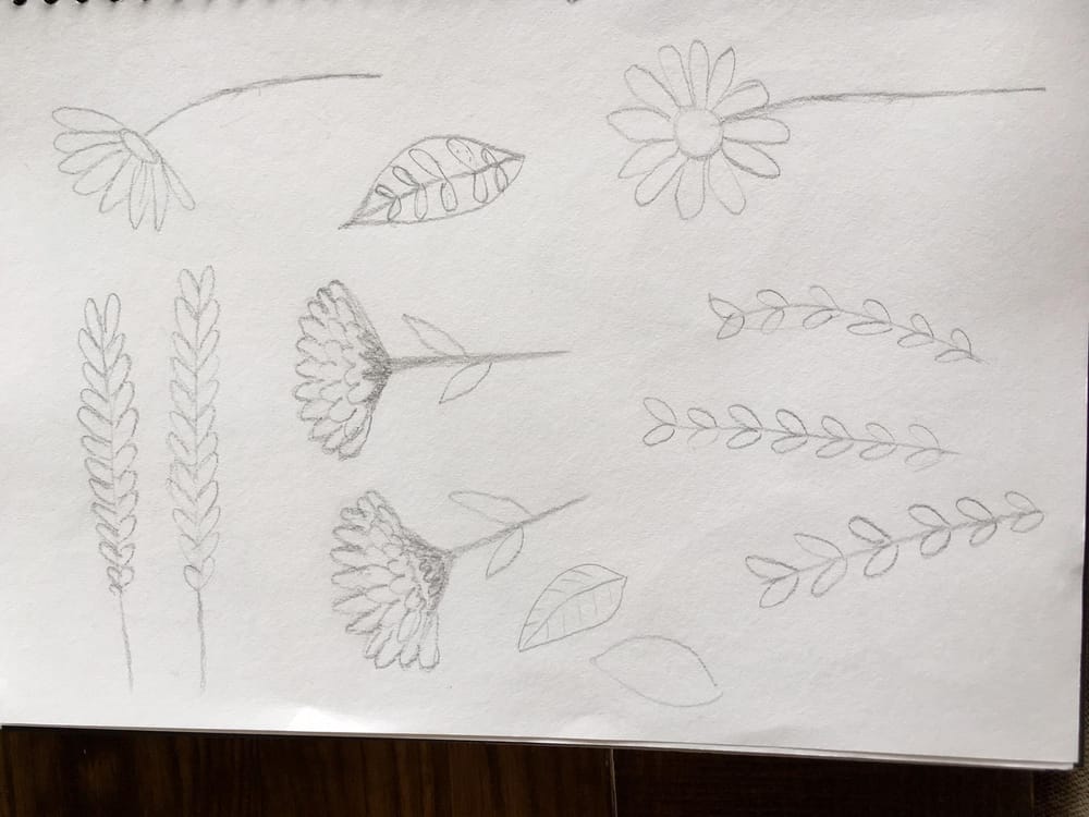 Watercolour for Surface Pattern Design - image 9 - student project