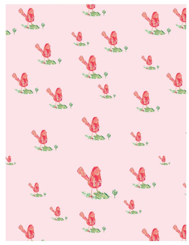 Watercolour for Surface Pattern Design - image 3 - student project