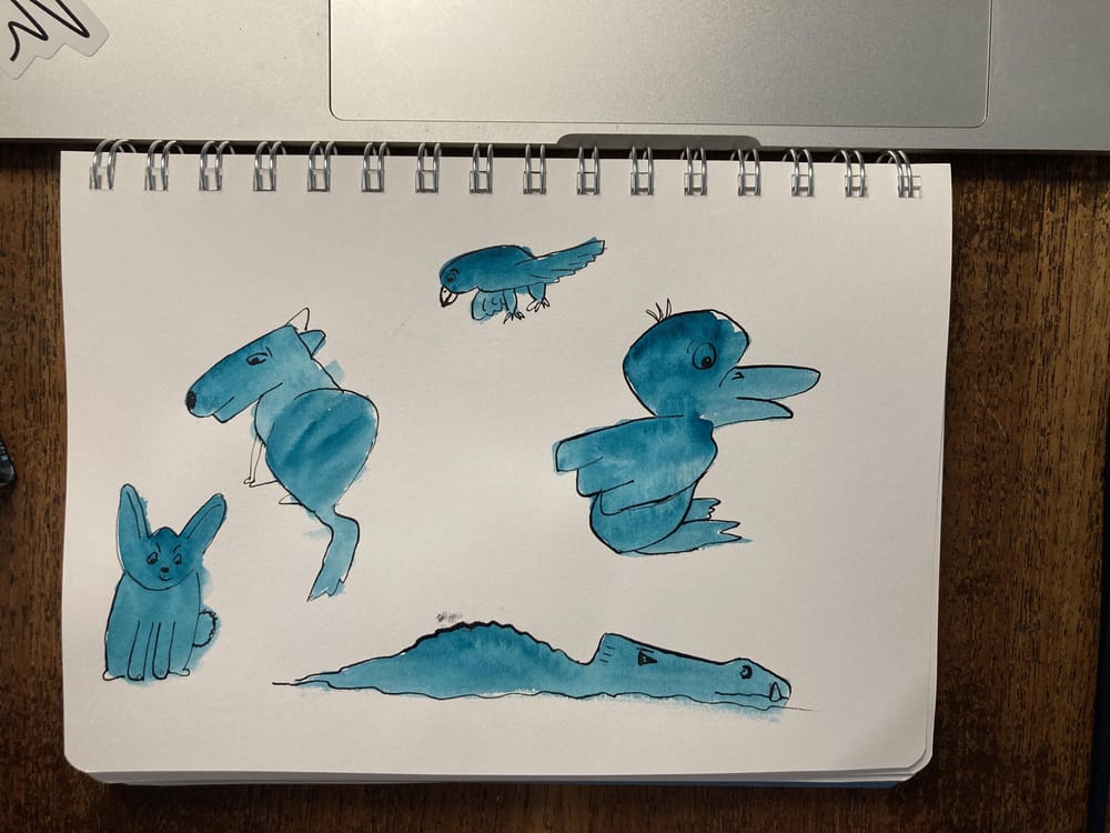 Cute animal illustrations - image 4 - student project