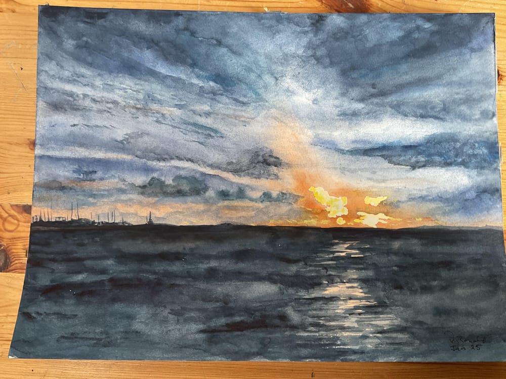 Sunset - image 1 - student project