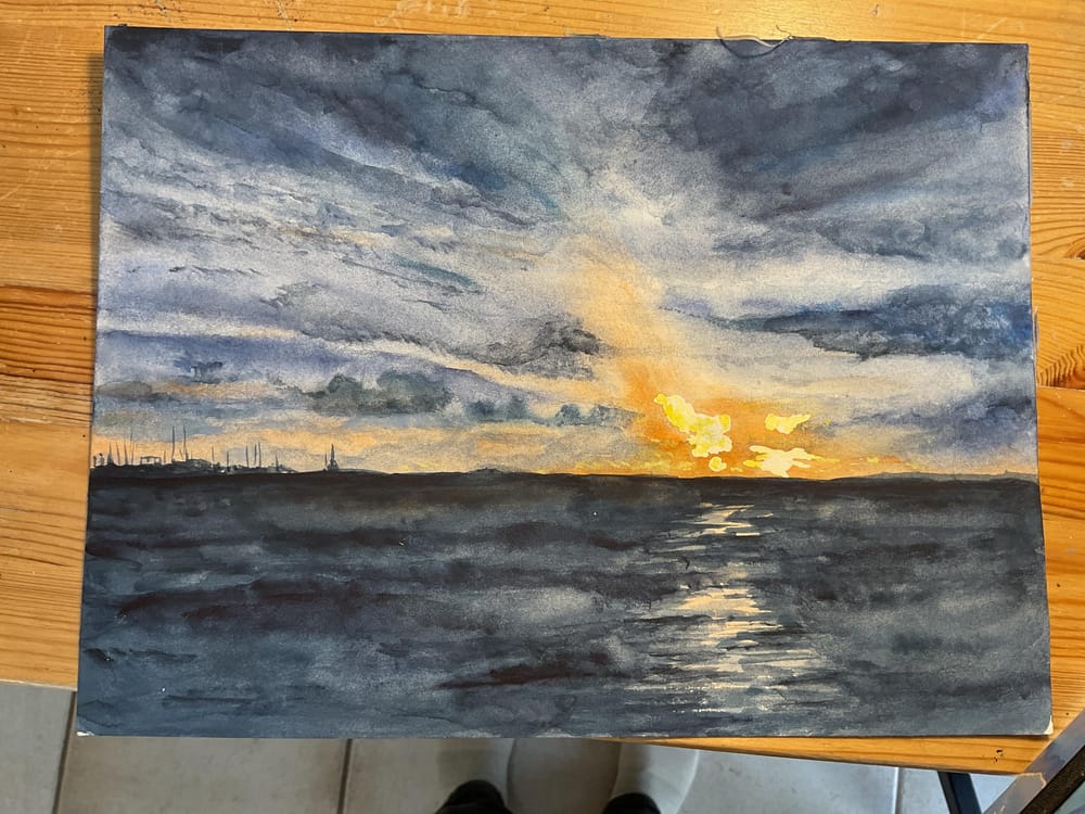 Sunset - image 2 - student project