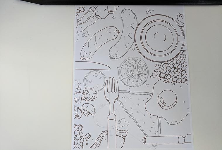 Breakfast Pattern - image 3 - student project