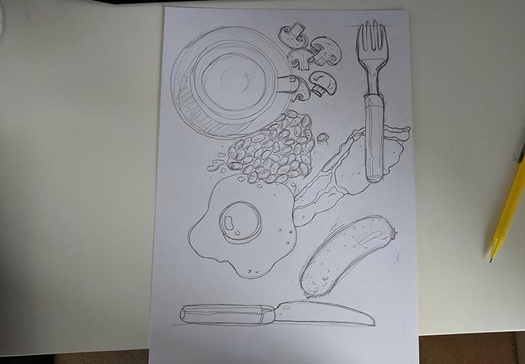 Breakfast Pattern - image 2 - student project