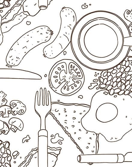 Breakfast Pattern - image 4 - student project