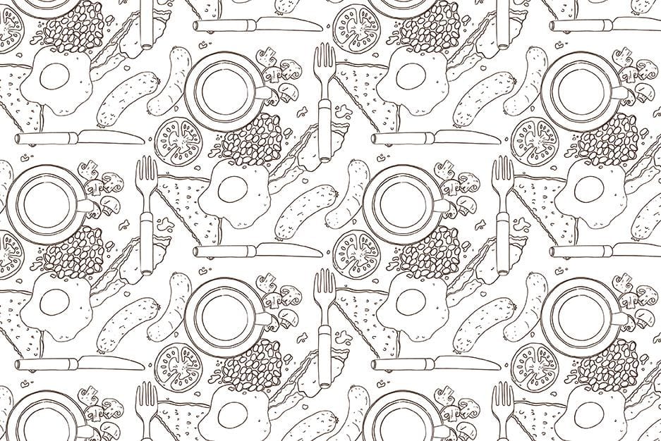 Breakfast Pattern - image 6 - student project