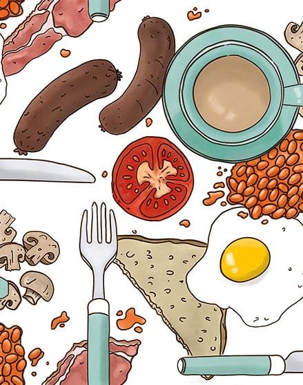 Breakfast Pattern - image 5 - student project