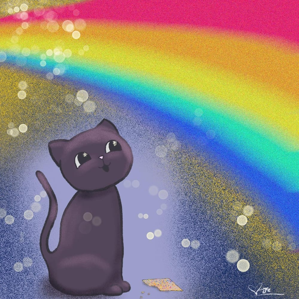deconstructed Nyan cat - image 1 - student project