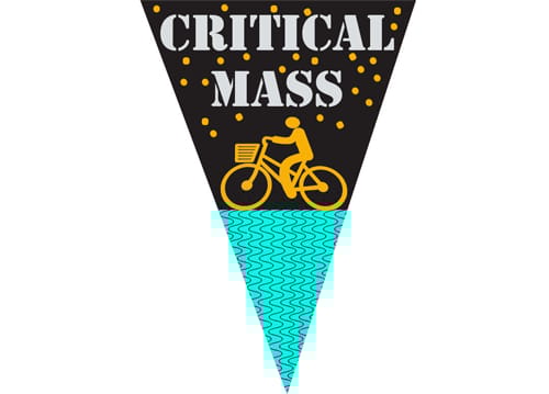 Critical Mass Pennant - image 1 - student project