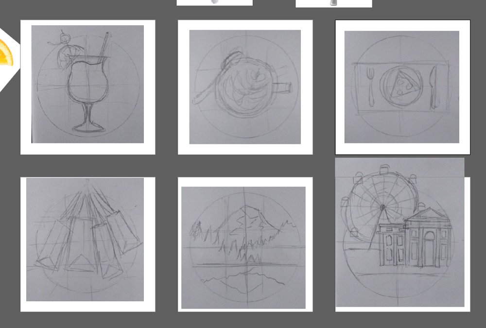 Travel Guide Icons - image 1 - student project